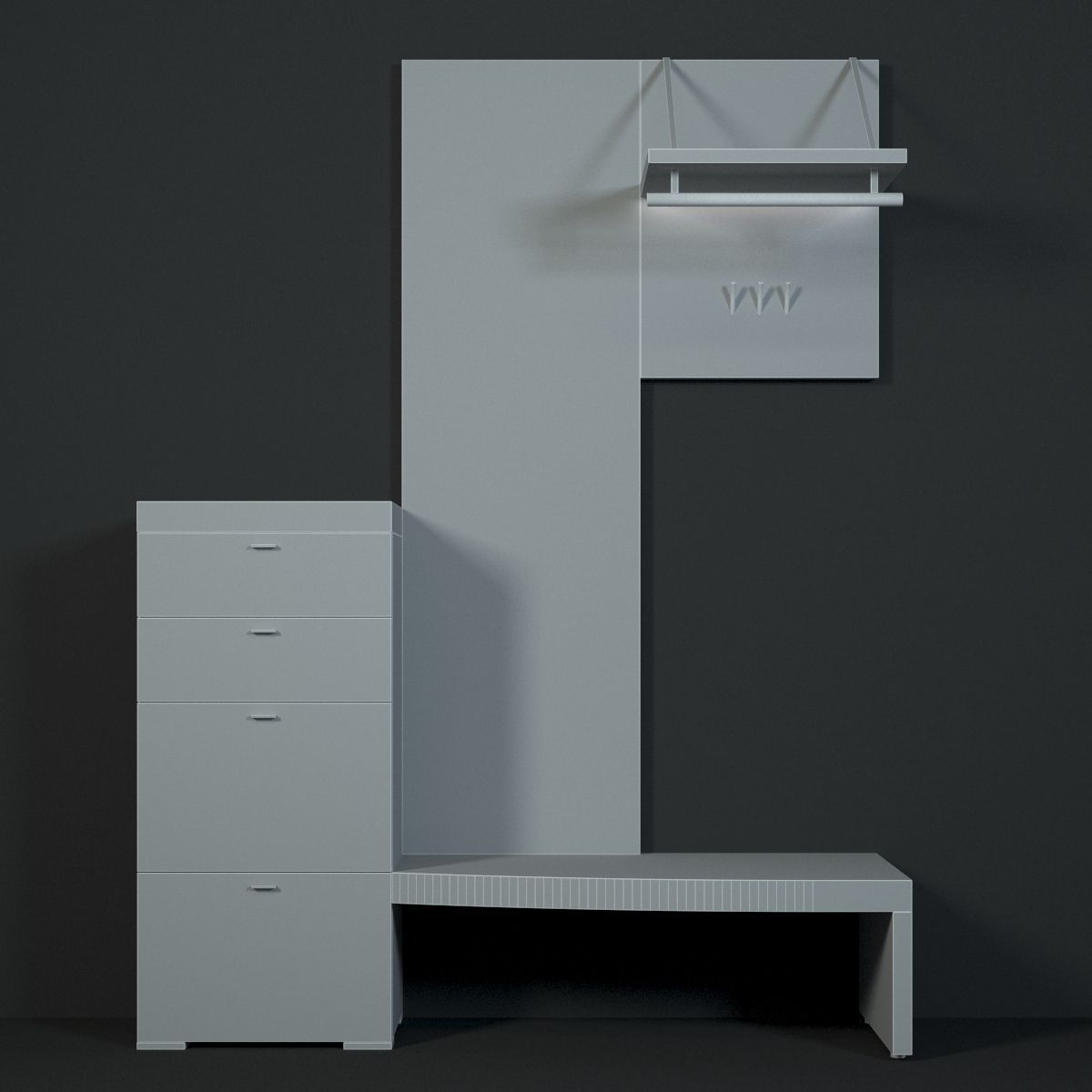 HULSTA Encado II Hallway 3D model_10