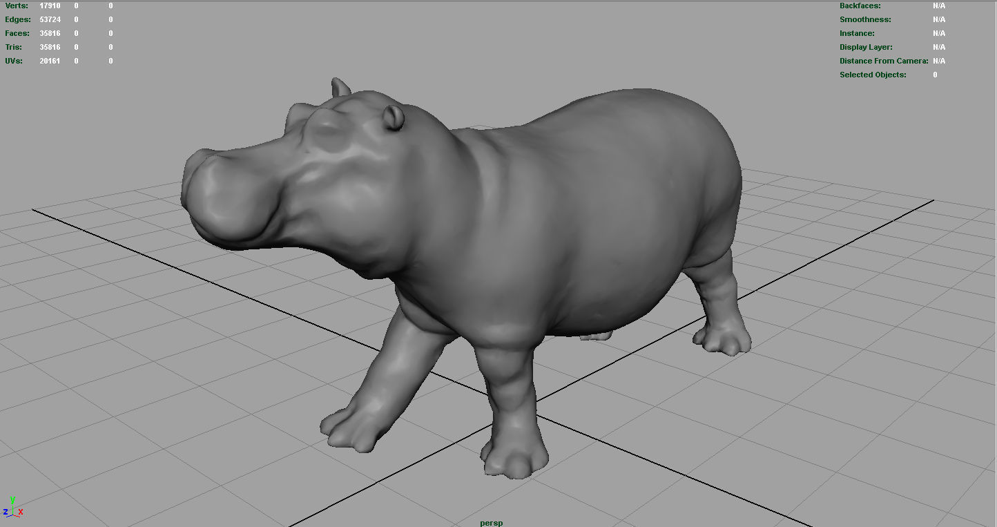 WILD AFRICA PACK Low-poly 3D model_21