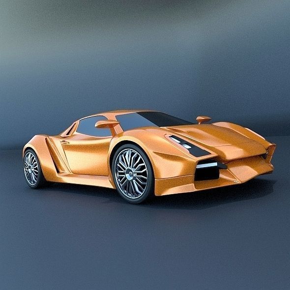 Nexeno coupe concept 3D model_6