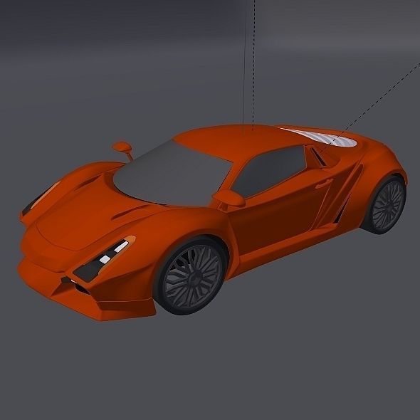 Nexeno coupe concept 3D model_8