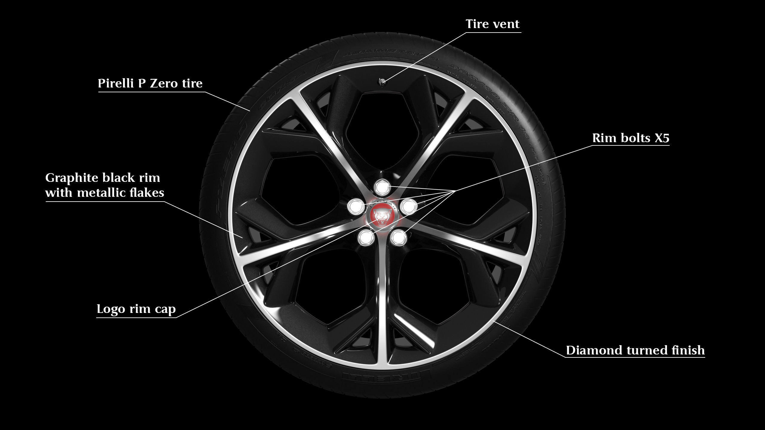 Jaguar F-Type R Wheel Free 3D model_14