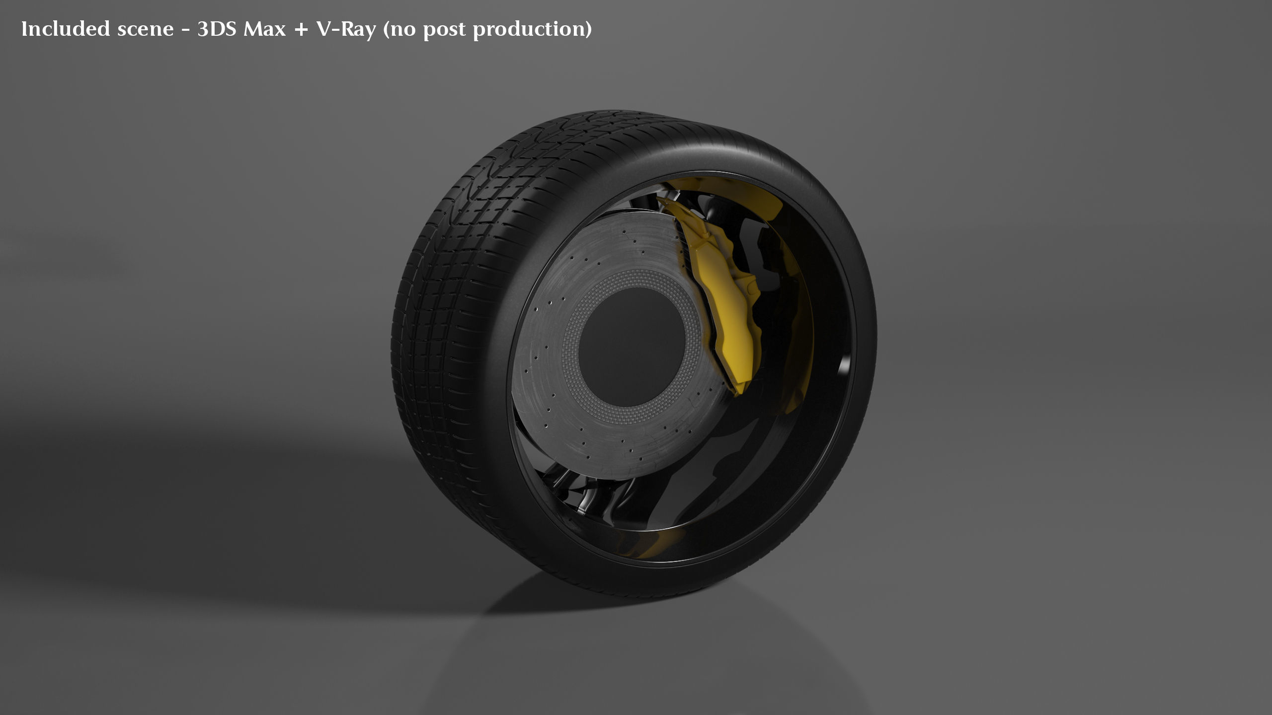 Jaguar F-Type R Wheel Free 3D model_6