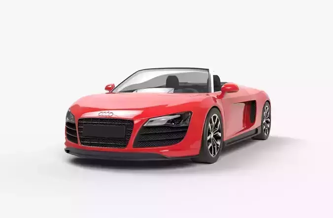 Audi R8 Spyder 3D model