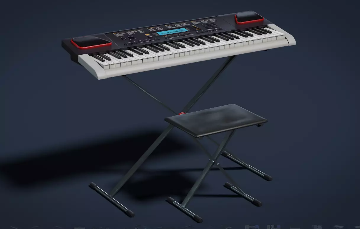 3D model Synthesizer GameReady 3D print model