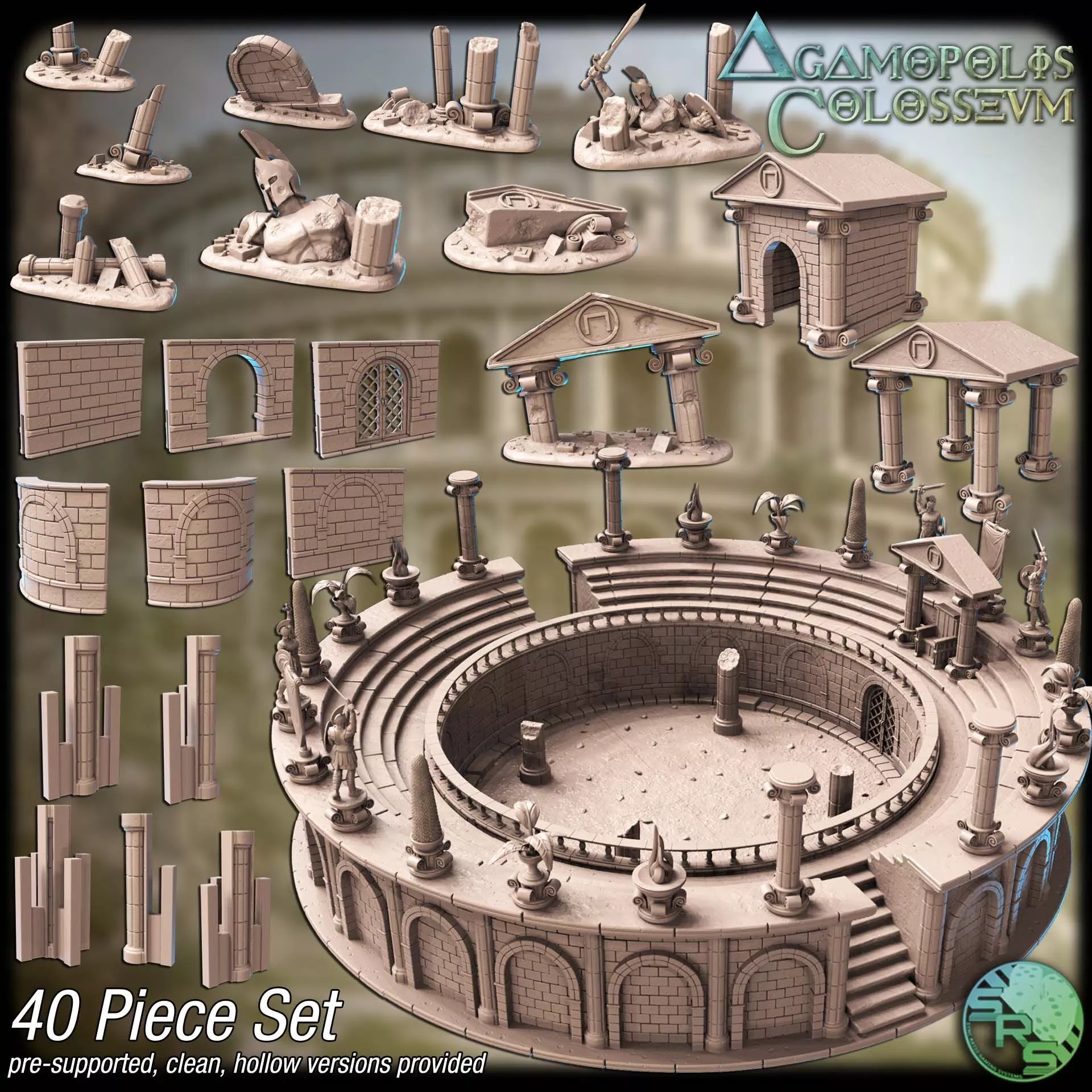 Gladiator Arena 3D print model