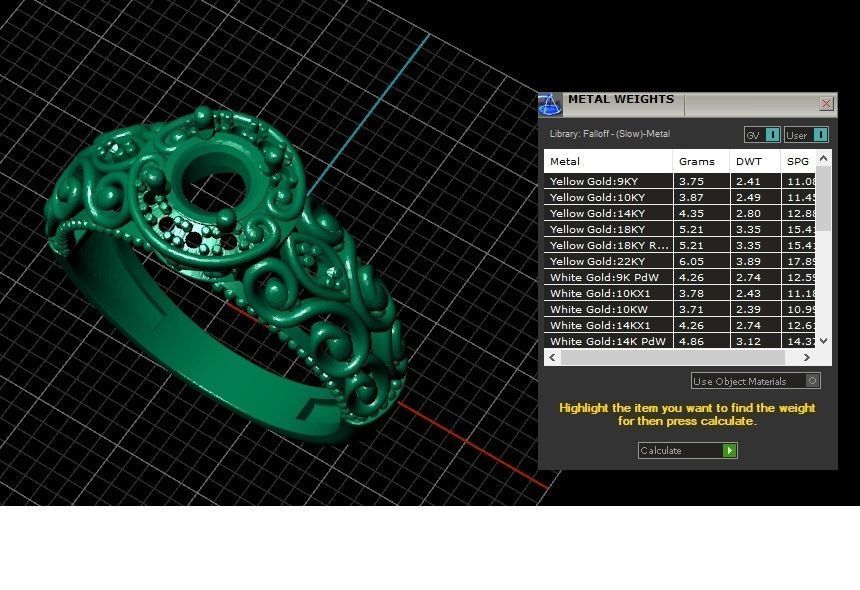 Jewelry Ring Women 3D print model_2