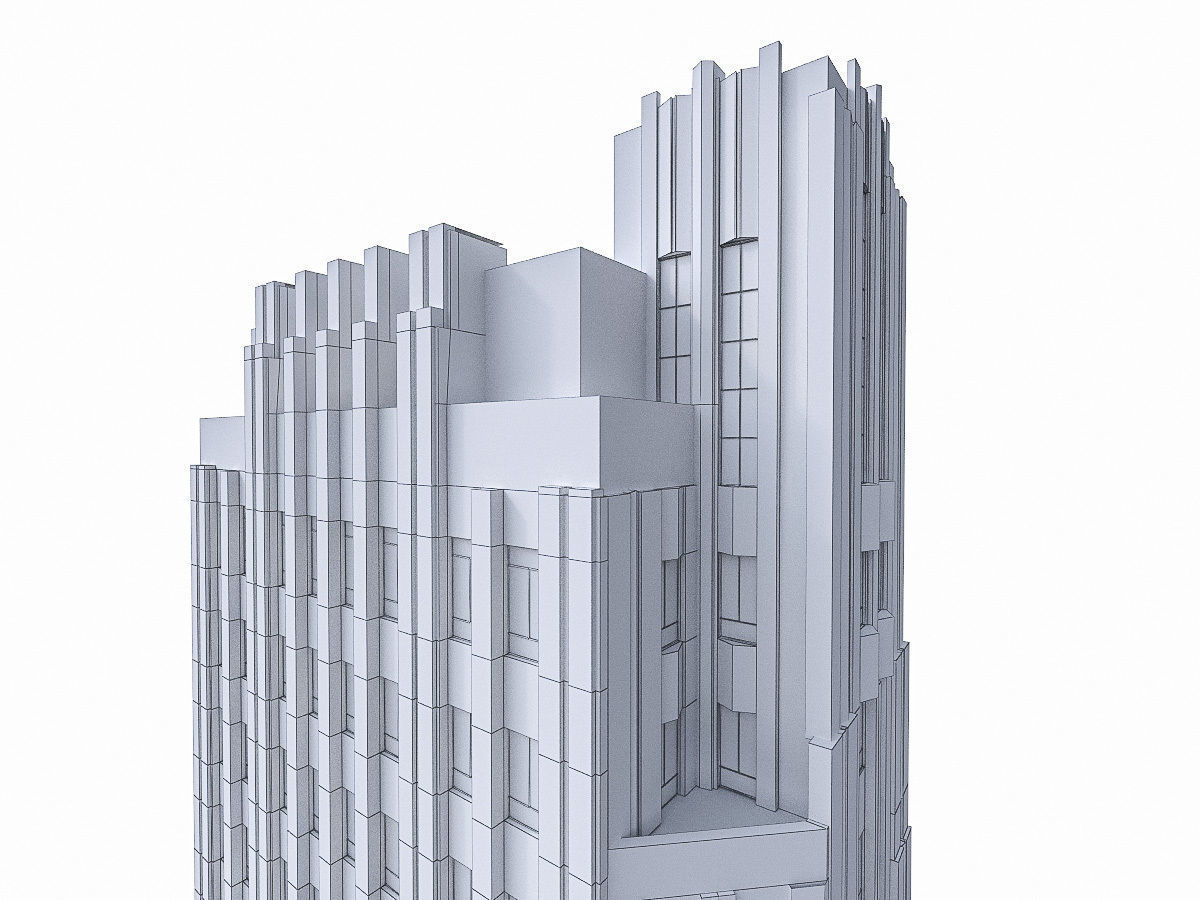 World Famous Buildings Collection - 12 Pack Low-poly 3D model_129