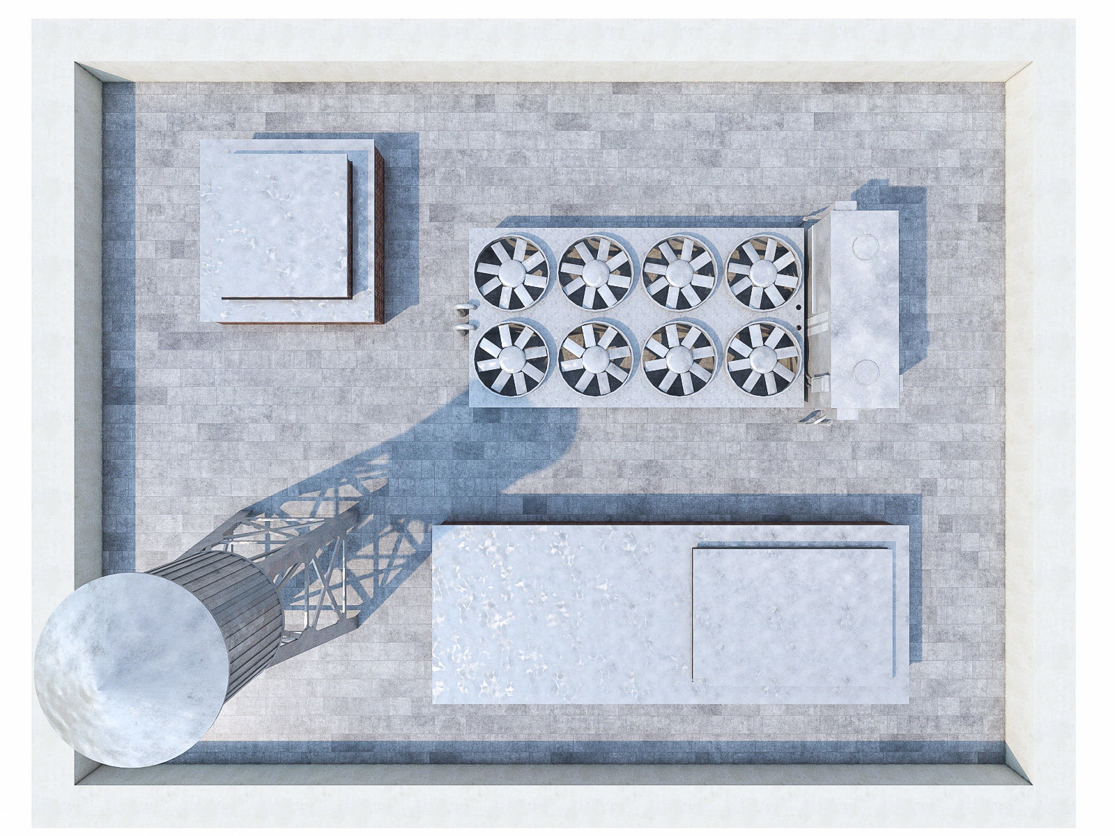 World Famous Buildings Collection - 12 Pack Low-poly 3D model_98