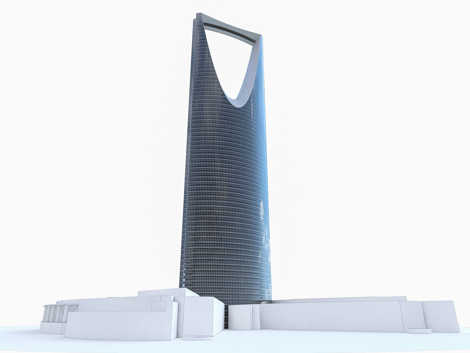 World Famous Buildings Collection - 12 Pack Low-poly 3D model_34