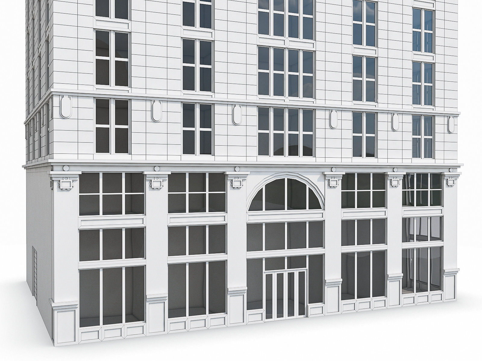 World Famous Buildings Collection - 12 Pack Low-poly 3D model_90