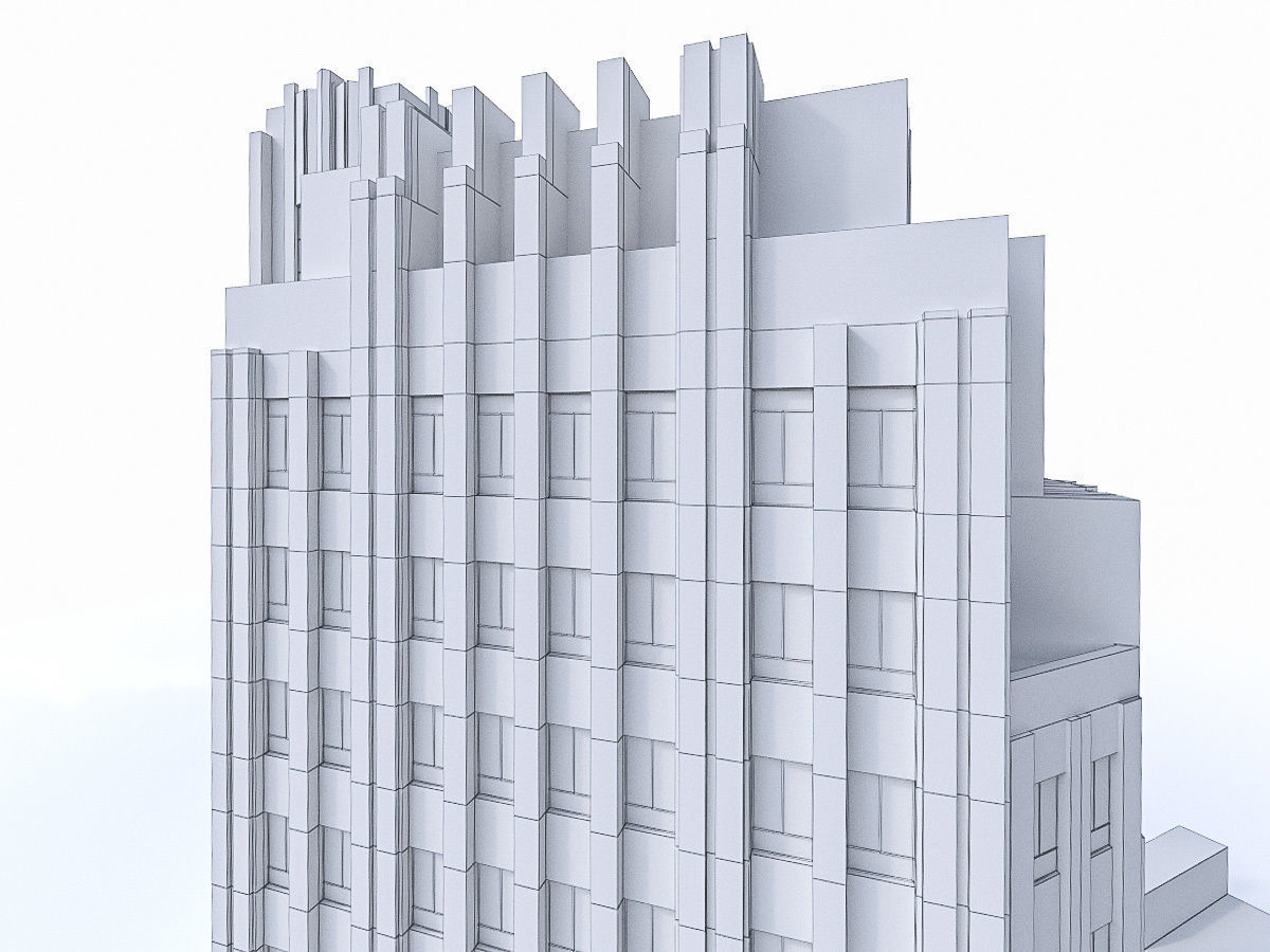 World Famous Buildings Collection - 12 Pack Low-poly 3D model_131