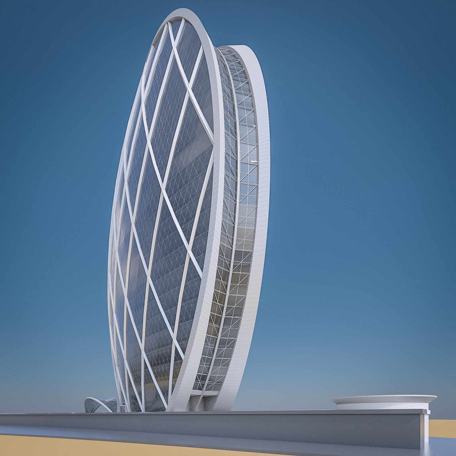 World Famous Buildings Collection - 12 Pack Low-poly 3D model_1