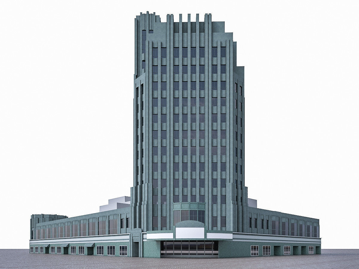 World Famous Buildings Collection - 12 Pack Low-poly 3D model_120