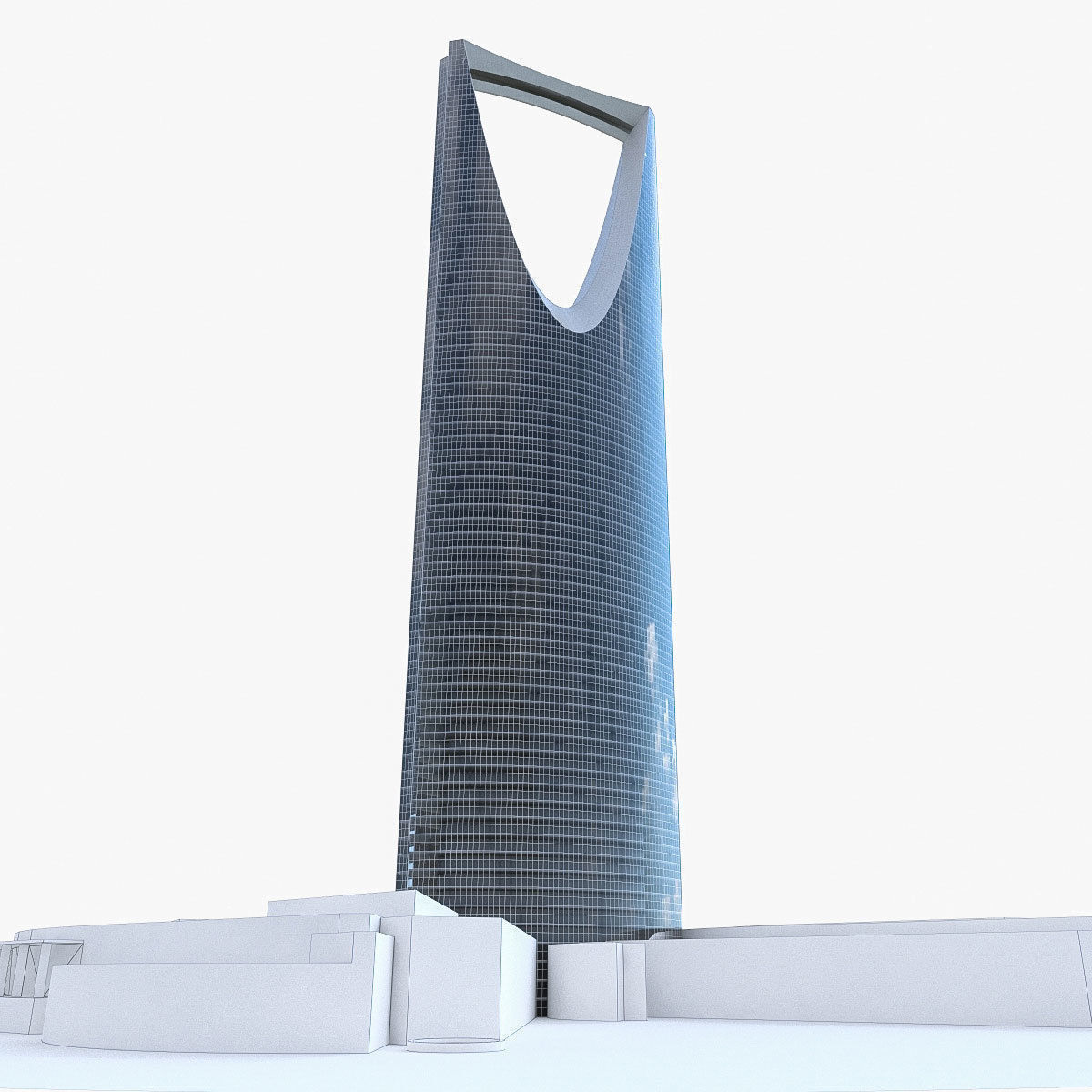 World Famous Buildings Collection - 12 Pack Low-poly 3D model_30