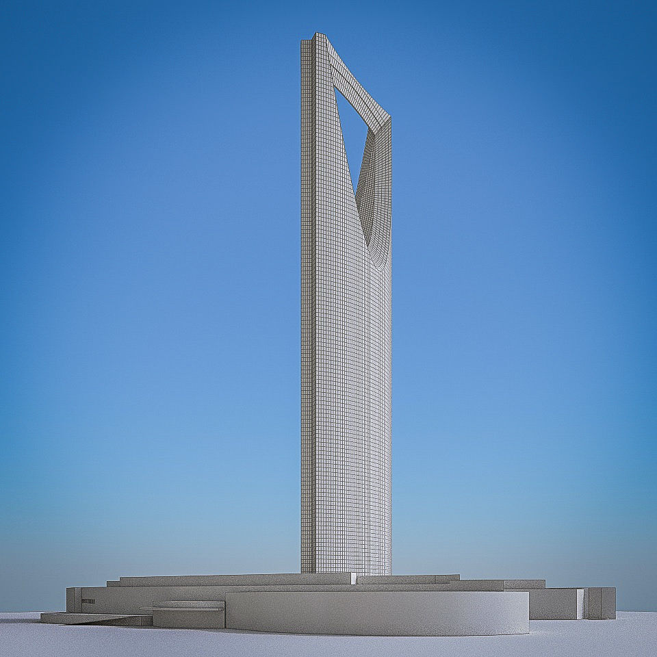 World Famous Buildings Collection - 12 Pack Low-poly 3D model_44