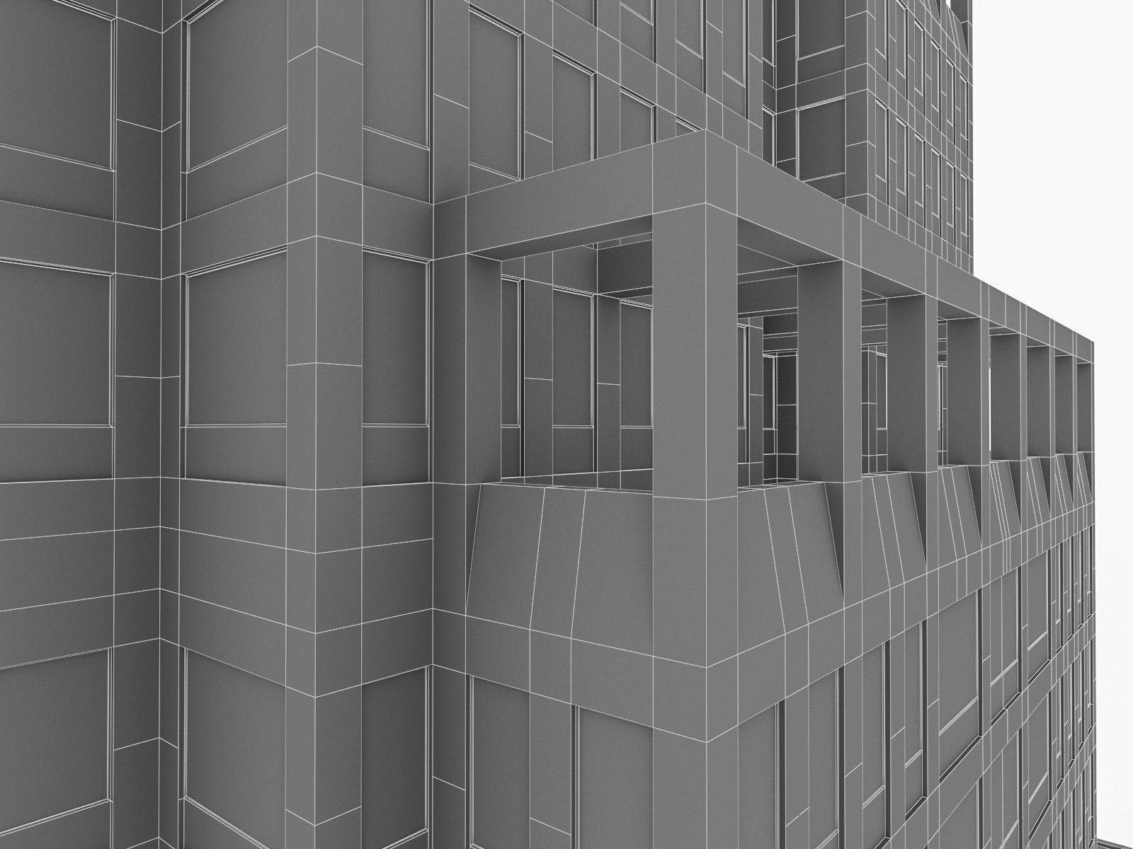 World Famous Buildings Collection - 12 Pack Low-poly 3D model_112