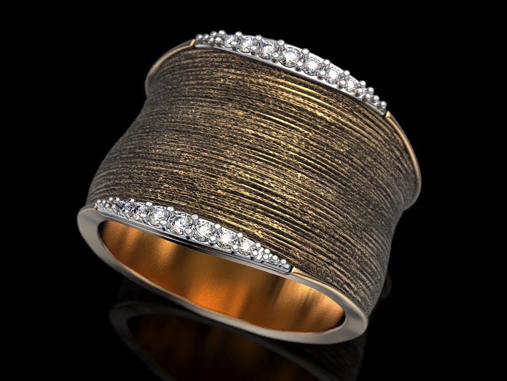 Ancient Ring 3D print model_2