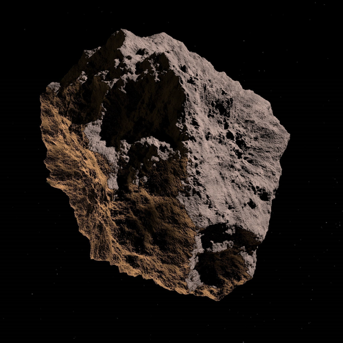 Lowpoly Asteroid Low-poly 3D model