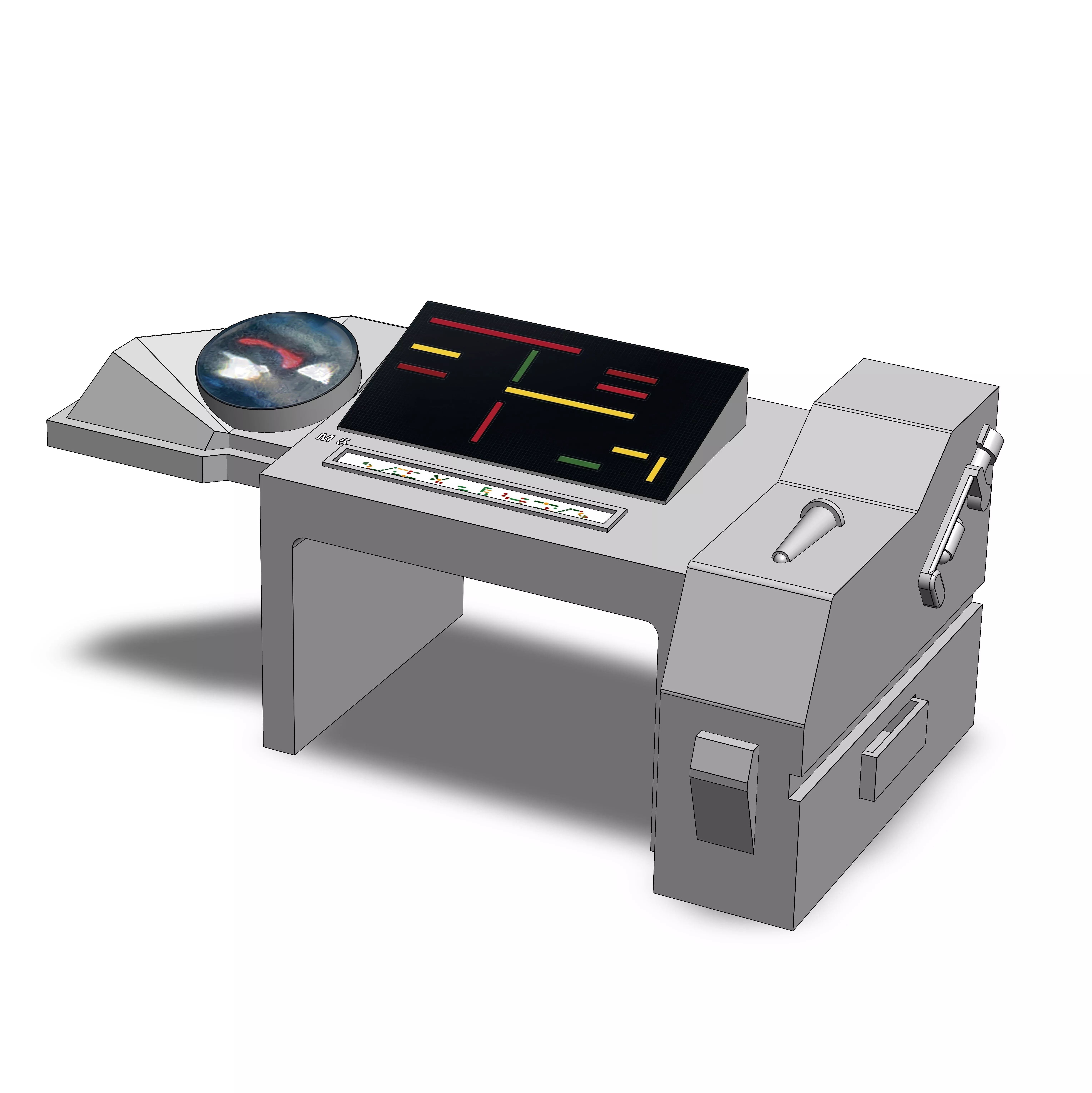 Star Trek M5 Computer 3D print model