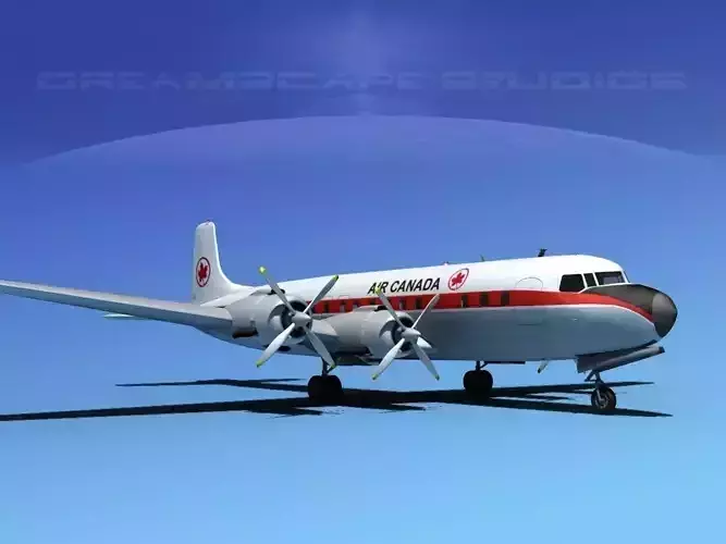 Douglas DC-7C Air Canada