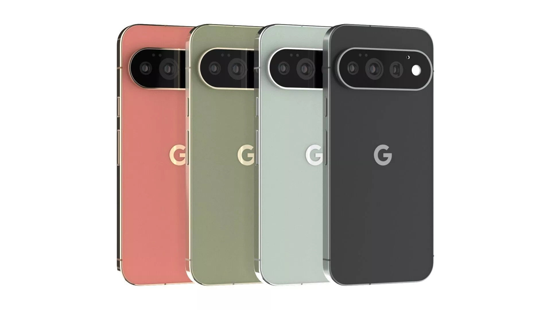 Google Pixel 11 Pro All Colors 3D model