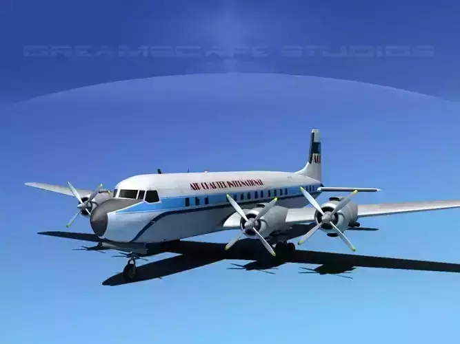 Douglas DC-7C Air Charter Intl