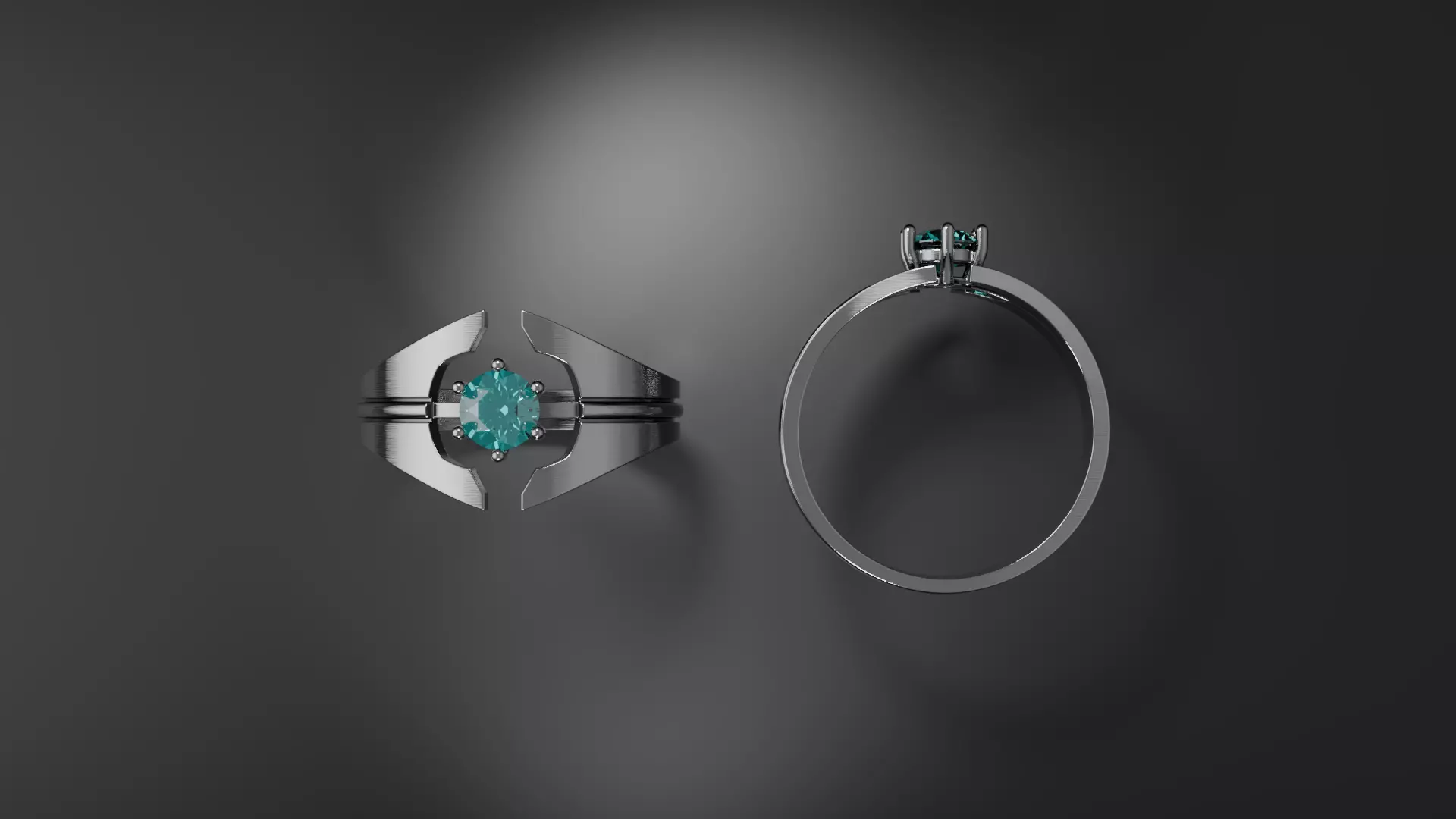 Space Ring 3D print model
