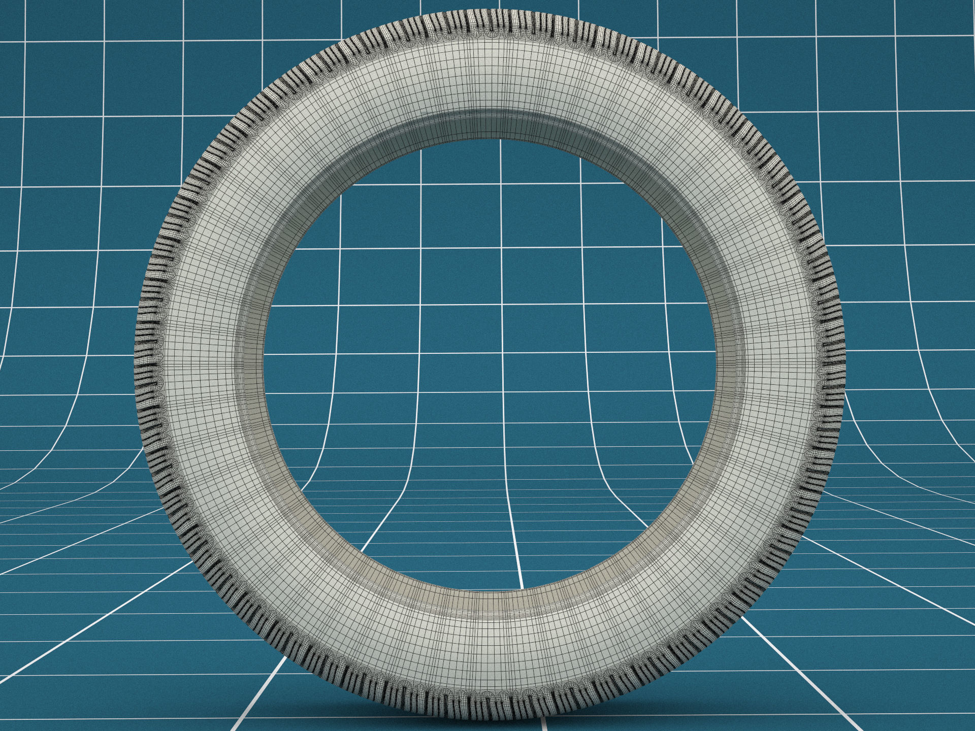Car tire 02 3D model_6