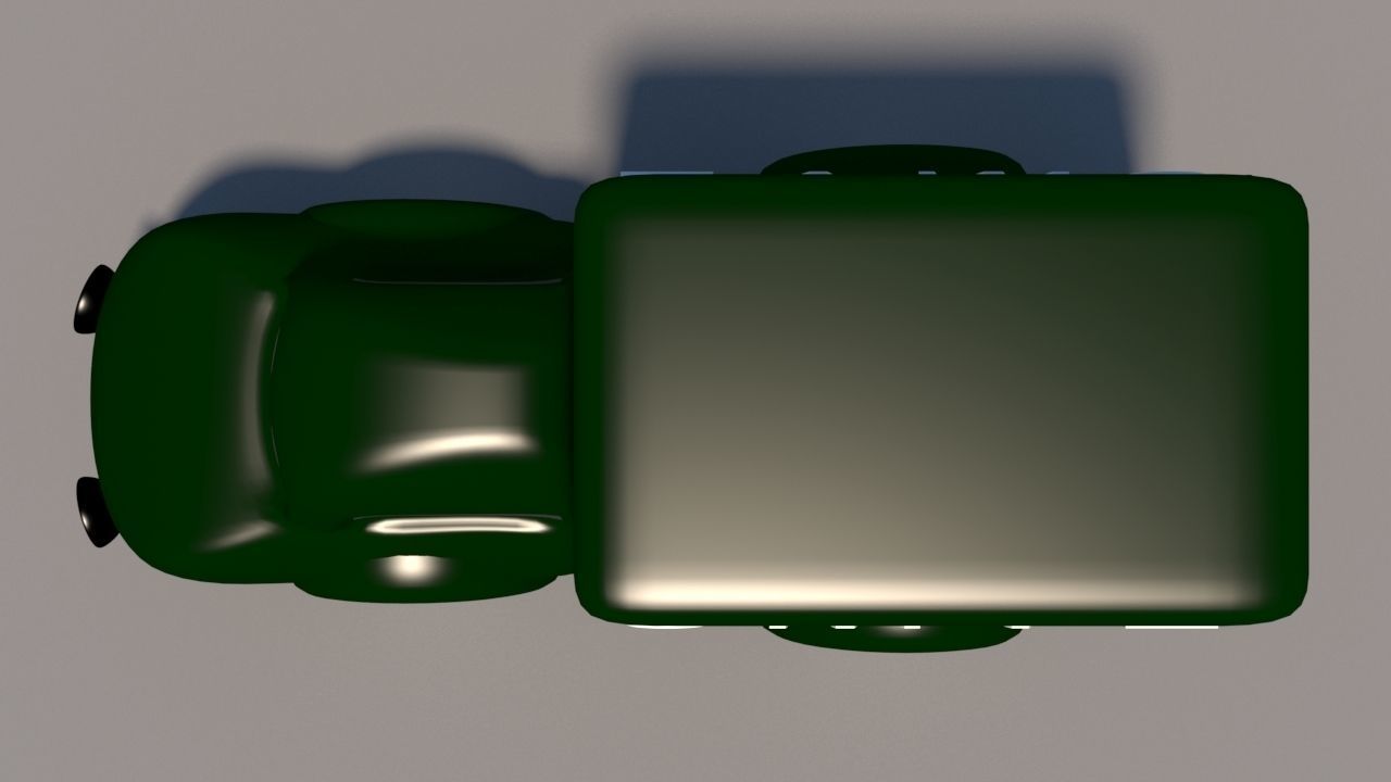 Cartoon Low Poly Car Pack Low-poly 3D model_47