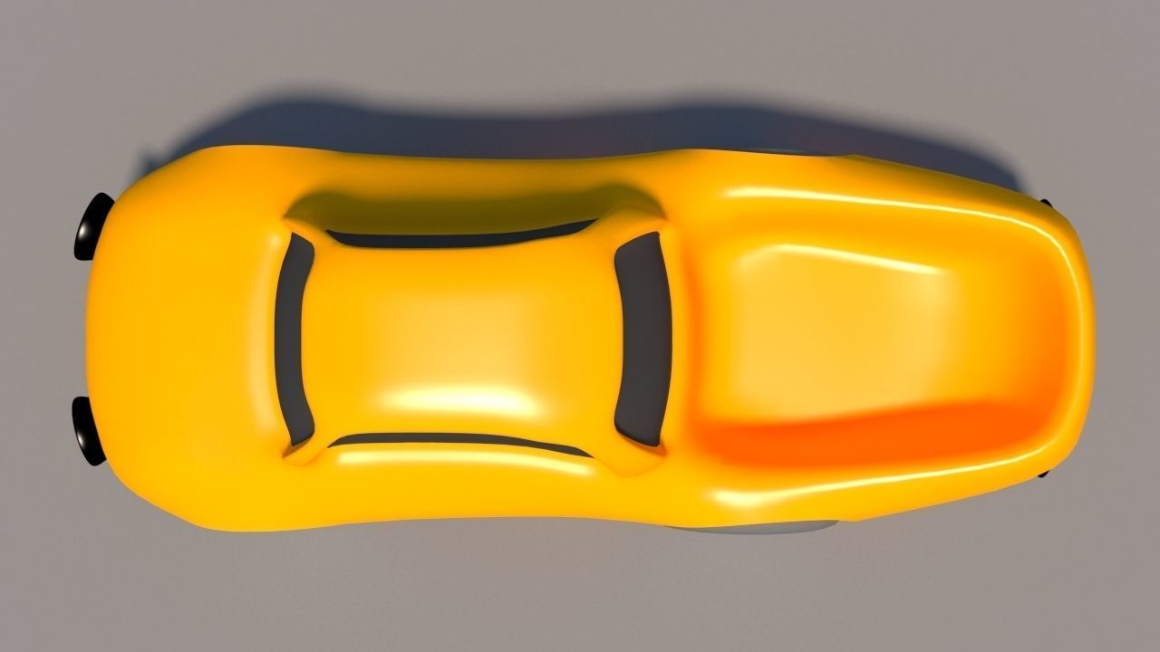 Cartoon Low Poly Car Pack Low-poly 3D model_45