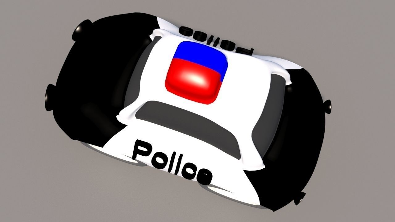 Cartoon Low Poly Car Pack Low-poly 3D model_22