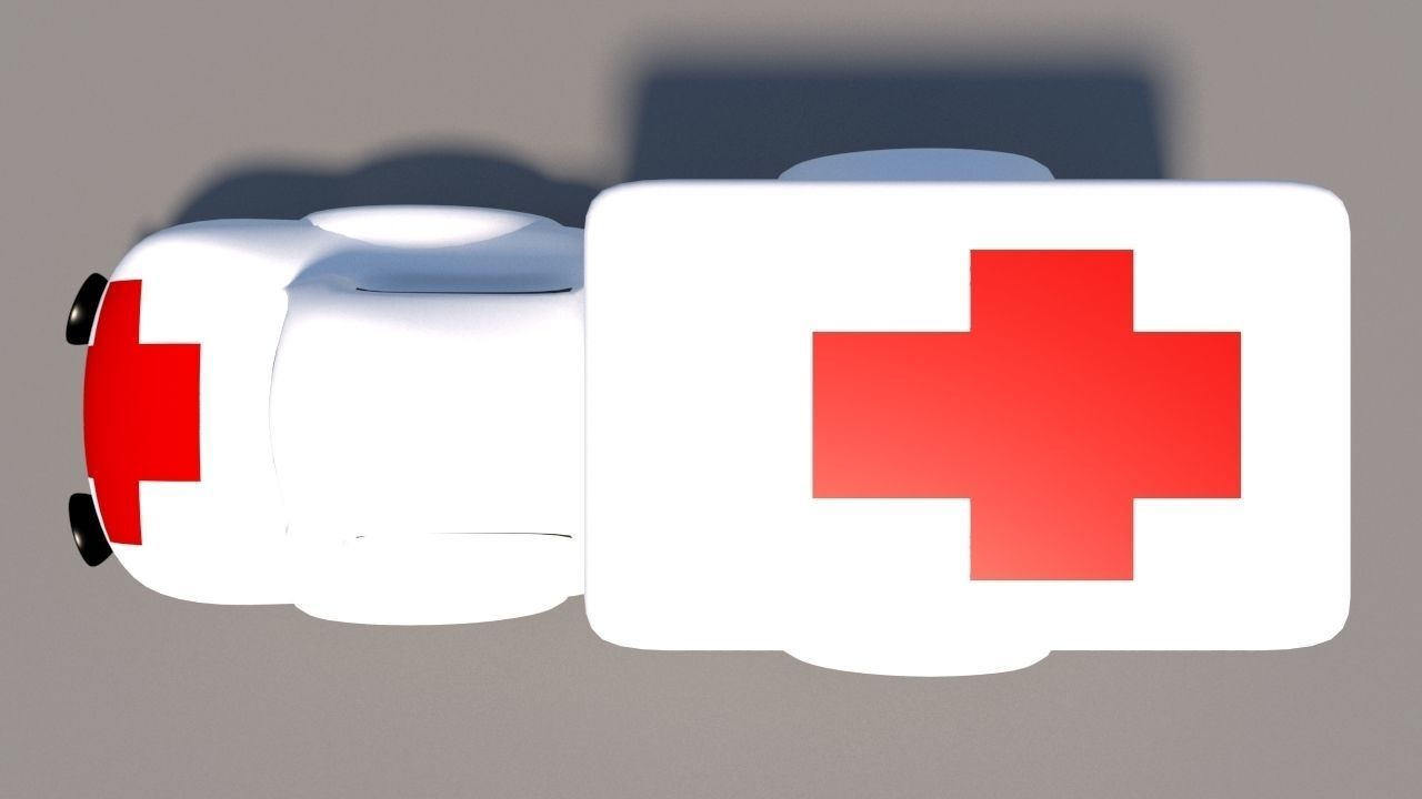 Cartoon Low Poly Car Pack Low-poly 3D model_43