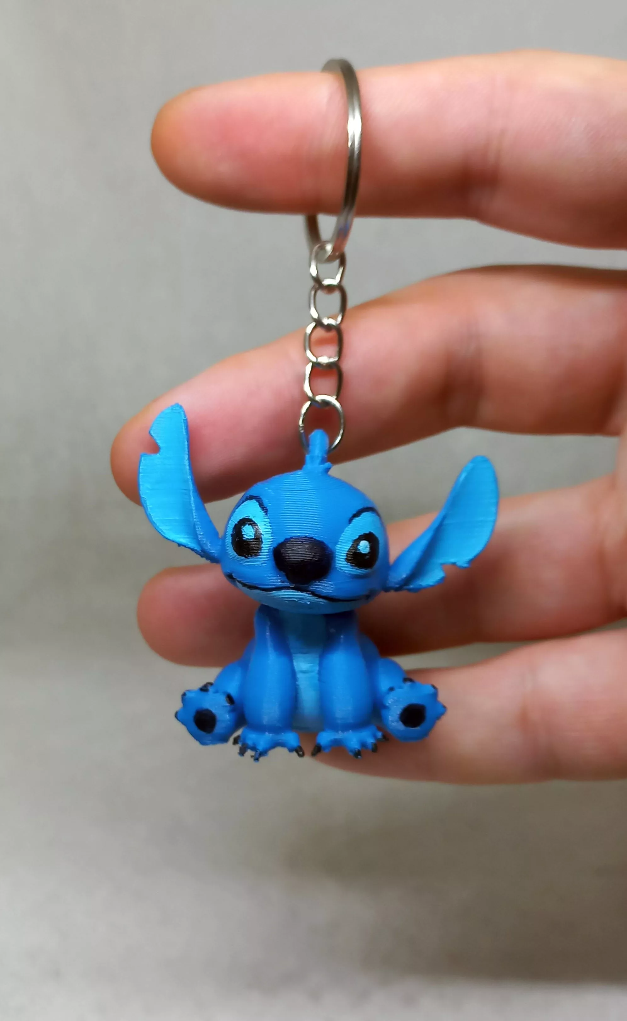 Stitch keychain 3D print model