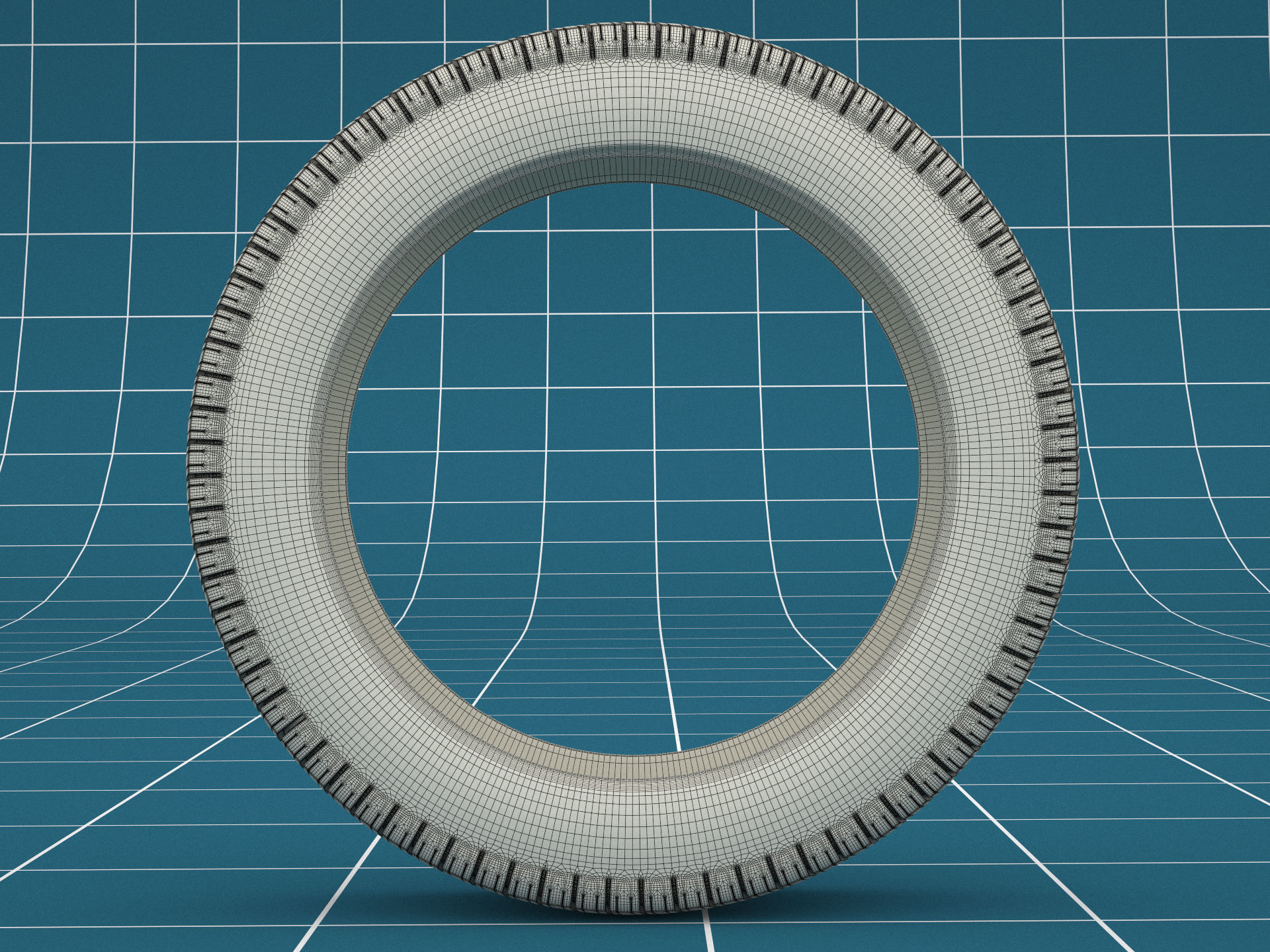 Car tire 03 3D model_6