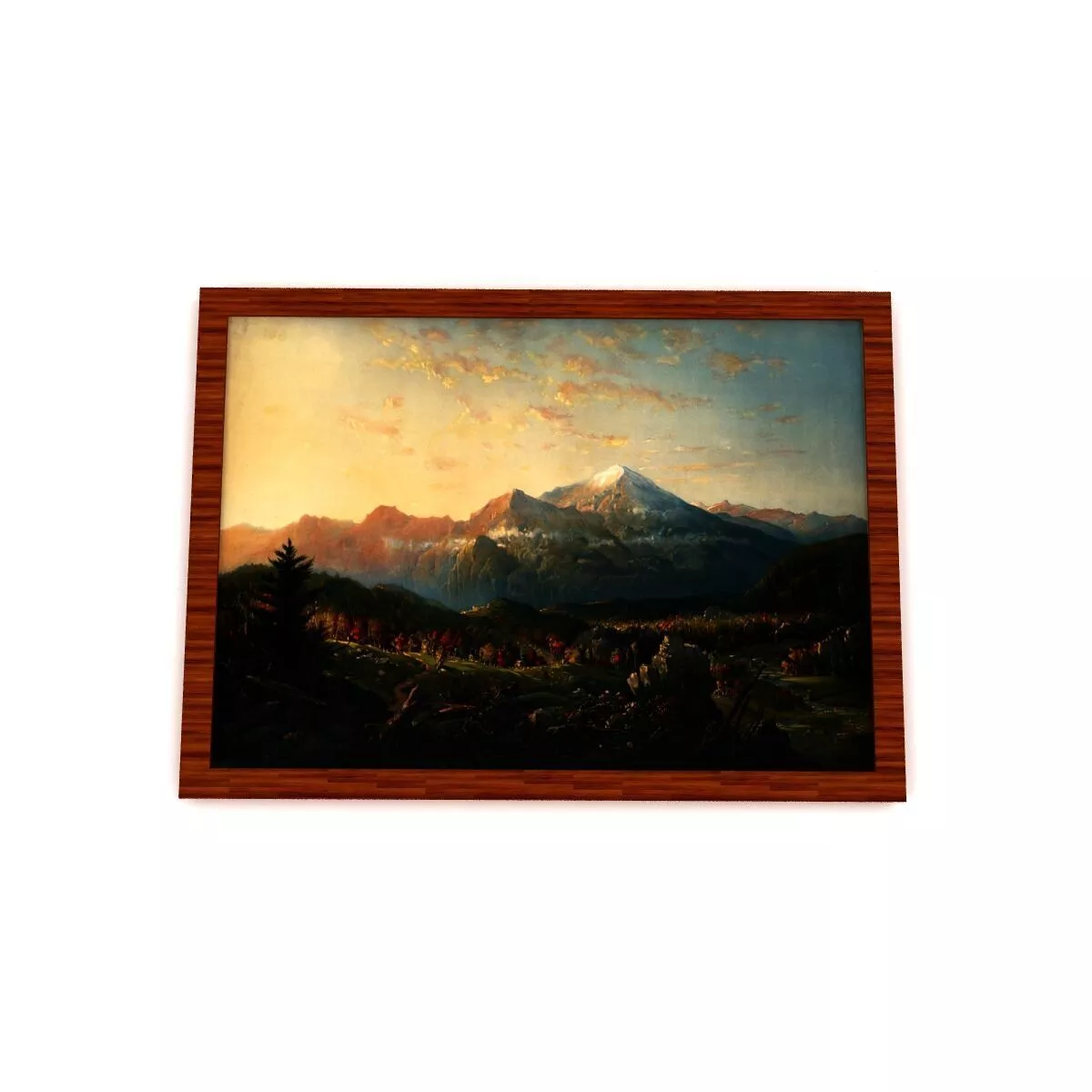 Painting 3D Low-poly 3D model