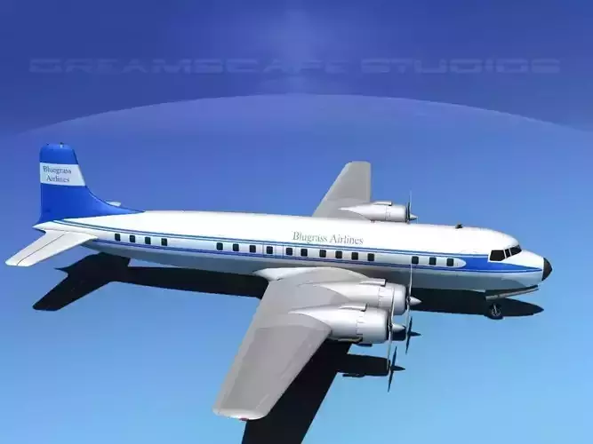 Douglas DC-7C Bluegrass Airlines