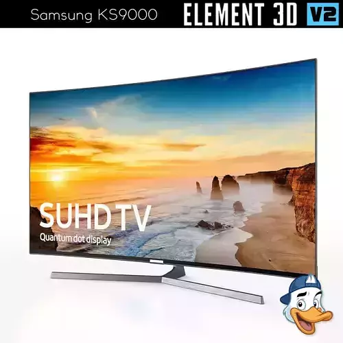 Samsung KS9000 for Element 3D 3D model