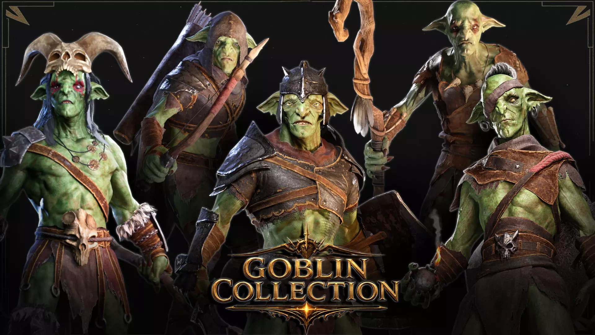Goblin Collection Low-poly 3D model