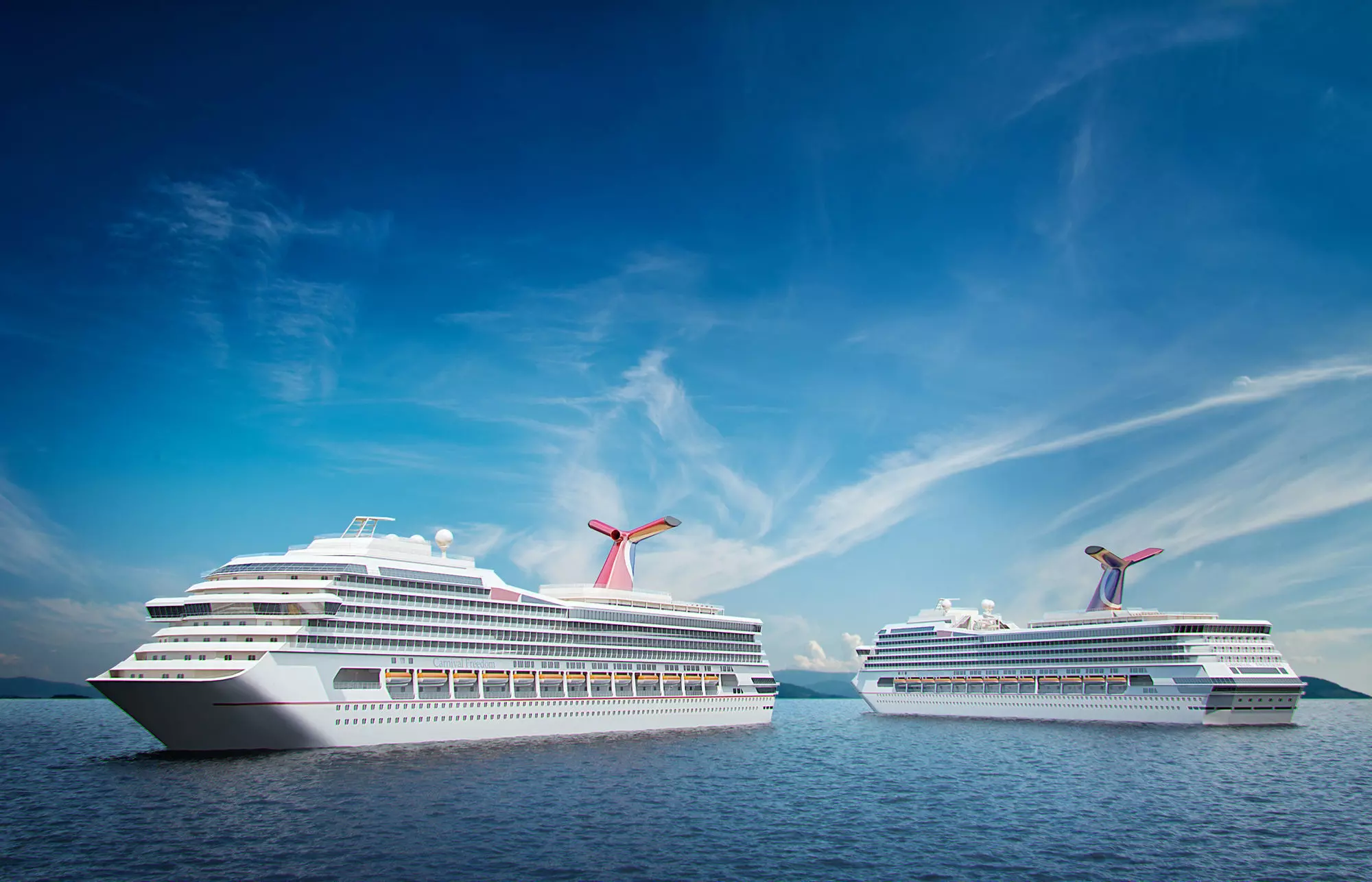 Cruise ship 3D model_0