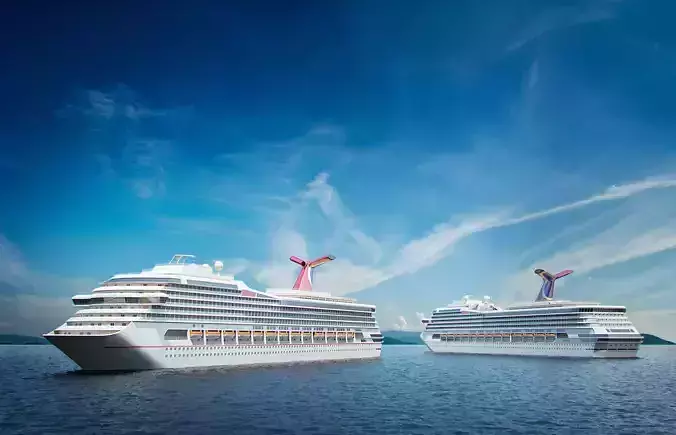 Cruise ship 3D model