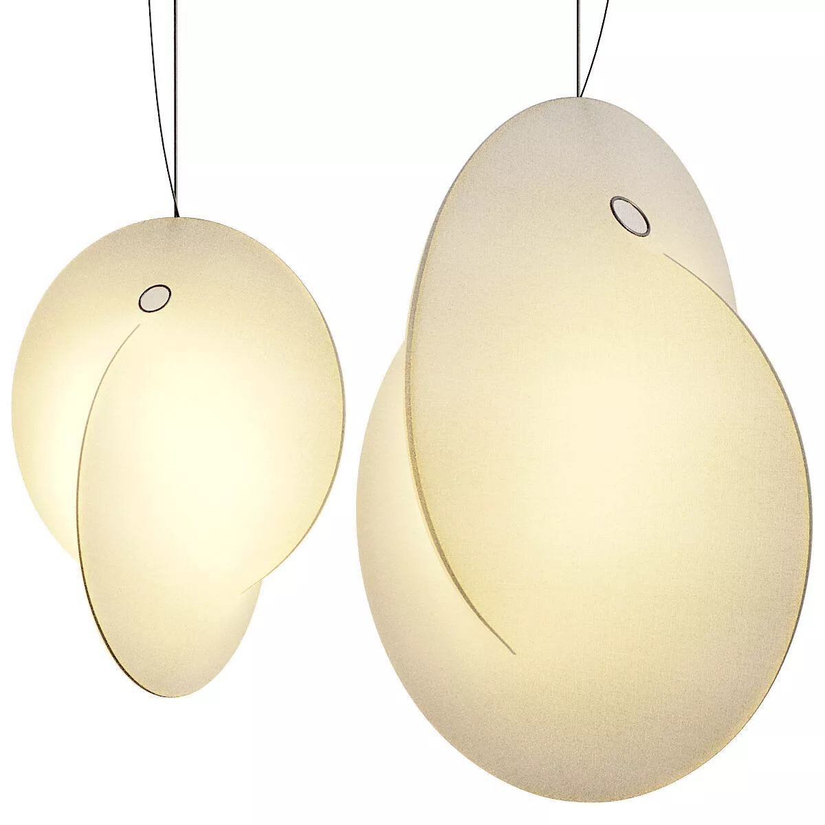 Flos Overlap Suspension 2 3D model