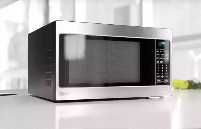 Metal microwave
