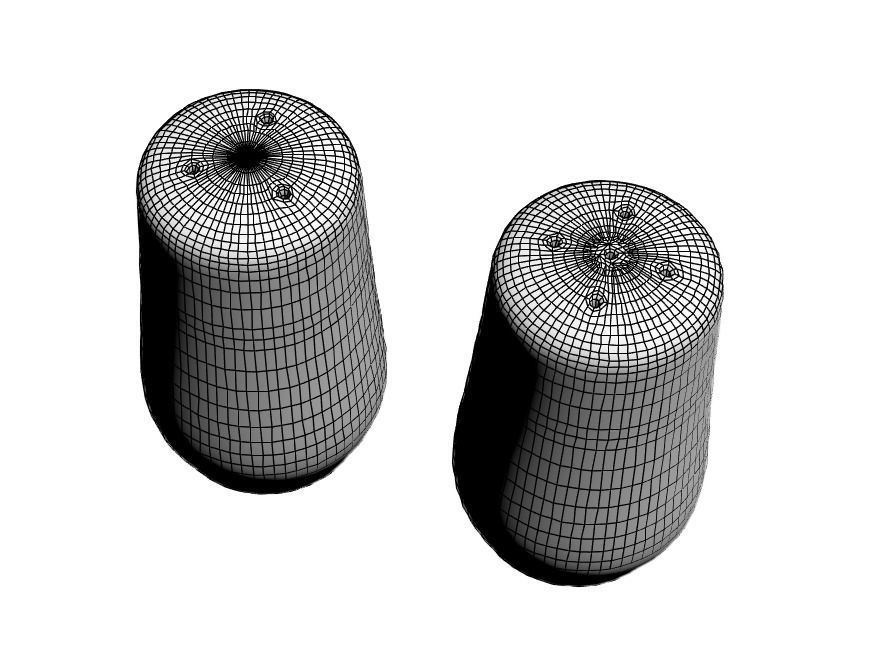 Luxury table set 3D model_6