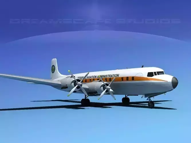 Douglas DC-7C Federal AA