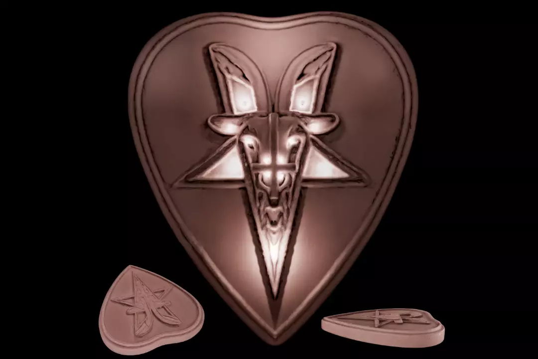 Satanic Ouija Free 3D print model