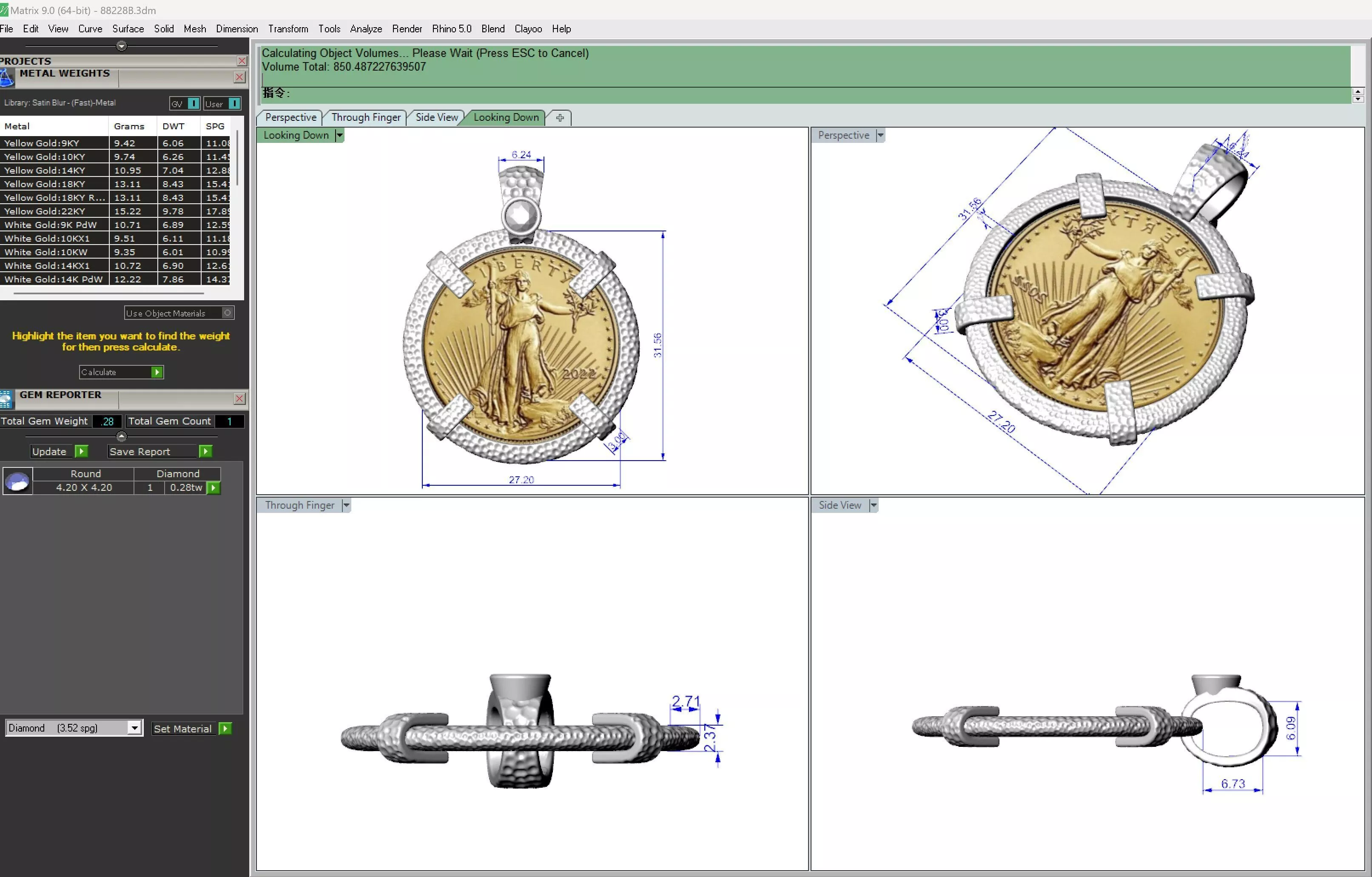 Coin Frame Free 3D print model