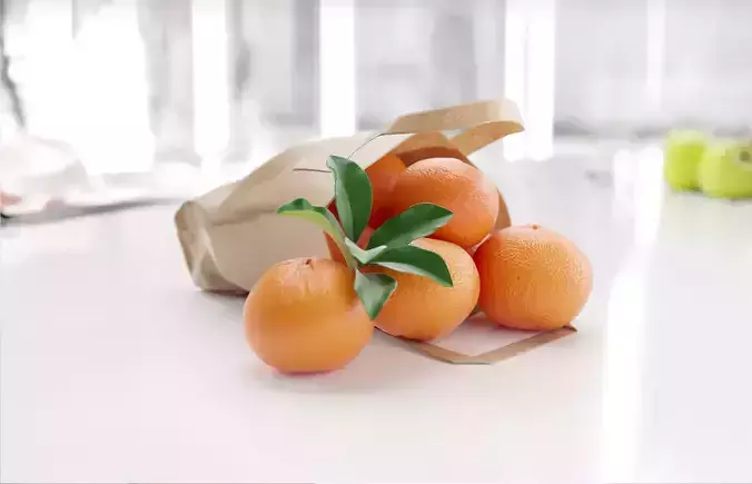 Bag of oranges 
