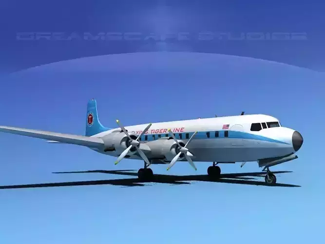 Douglas DC-7C Flying Tiger Line