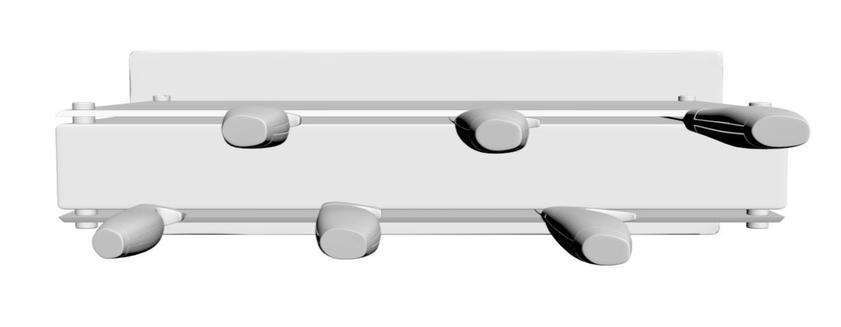 Magnetic stand for knives 3D model_3