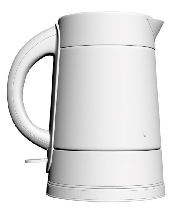 Transparent kettle 3D model_1